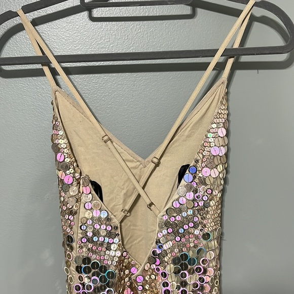 NBD x REVOLVE Ember Gown in Iridescent Gold
X by NBD sequin dress - Picture 7 of 10